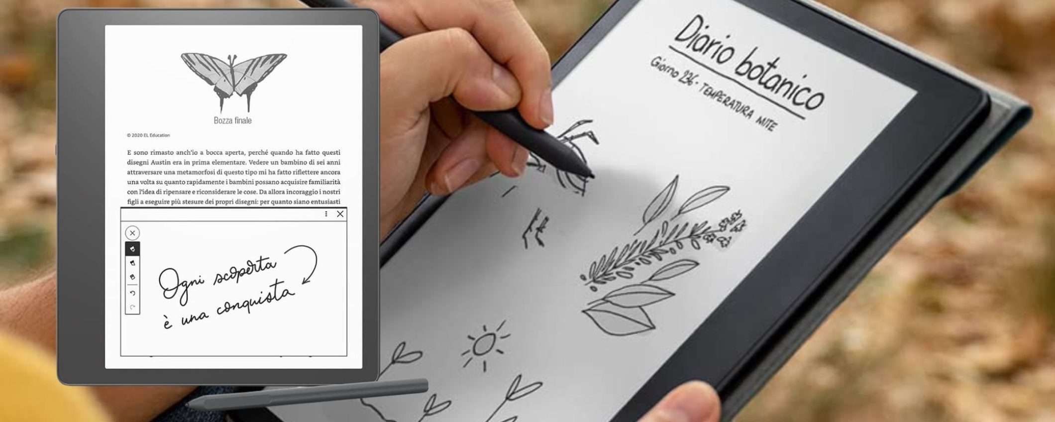 Kindle Scribe arriva su Amazon ed è MERAVIGLIOSO: leggi, scrivi e crei