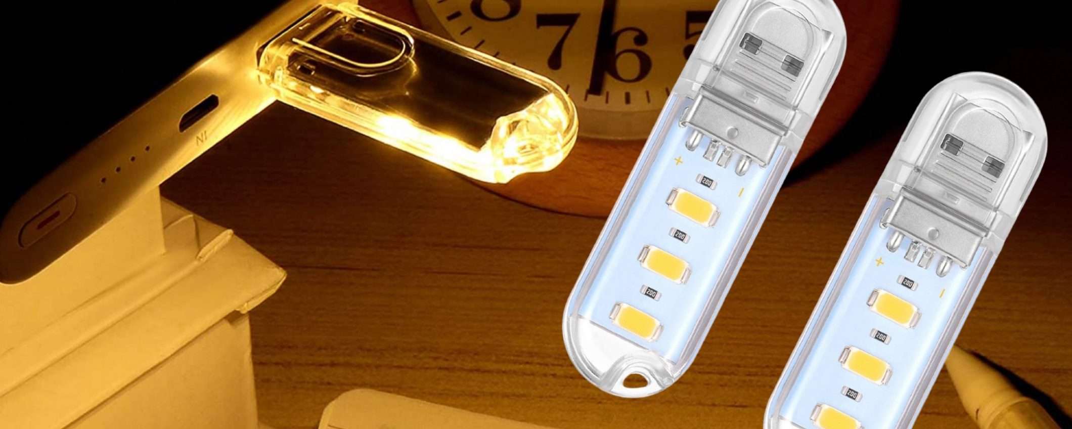 Le mini luci USB sono SPETTACOLARI: 2 pezzi a 9€ su Amazon adesso