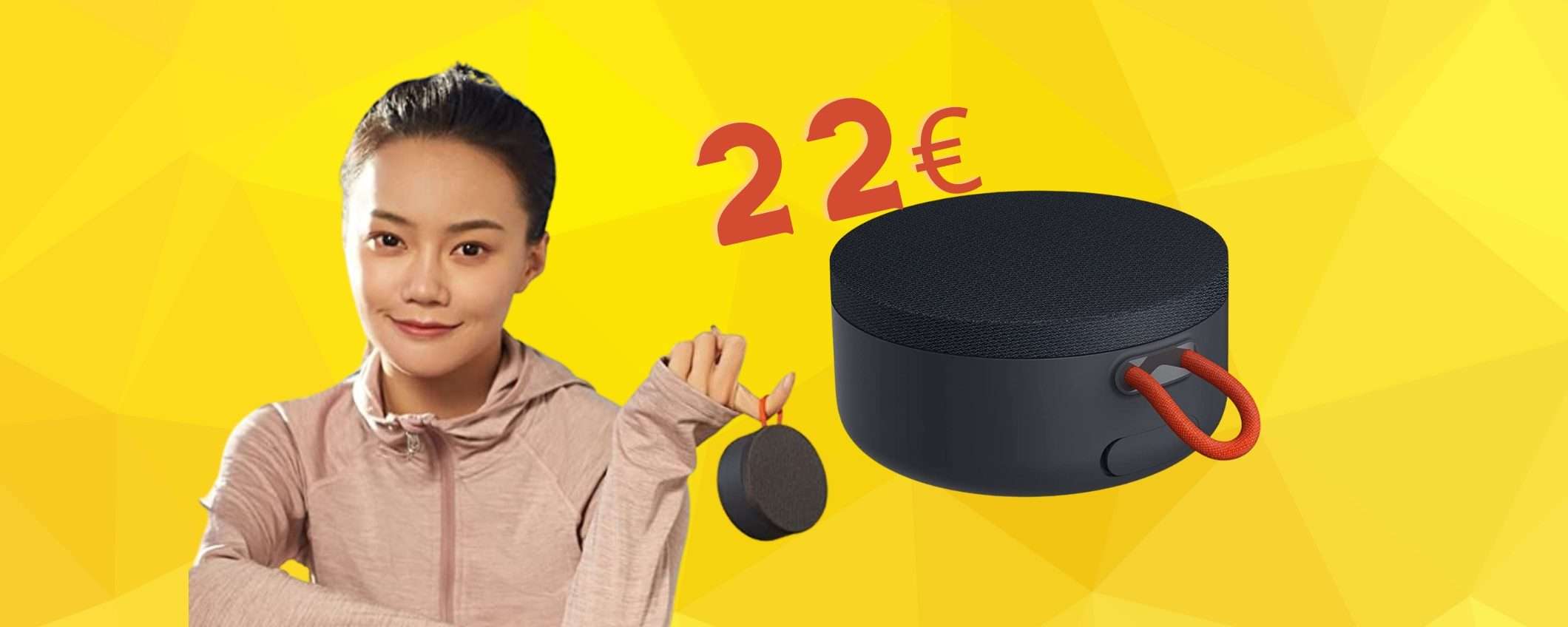 Mini speaker portatile Xiaomi: MINUSCOLO anche il prezzo (22€)