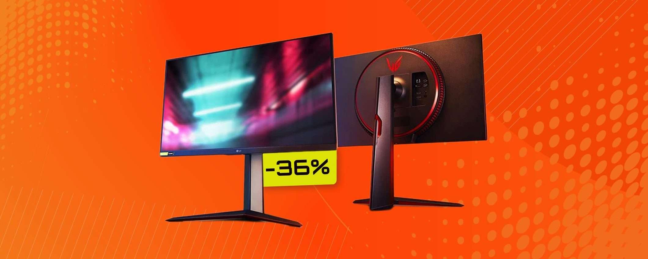 Monitor LG 27 pollici QHD: puro SPETTACOLO al Black Friday (-199€)