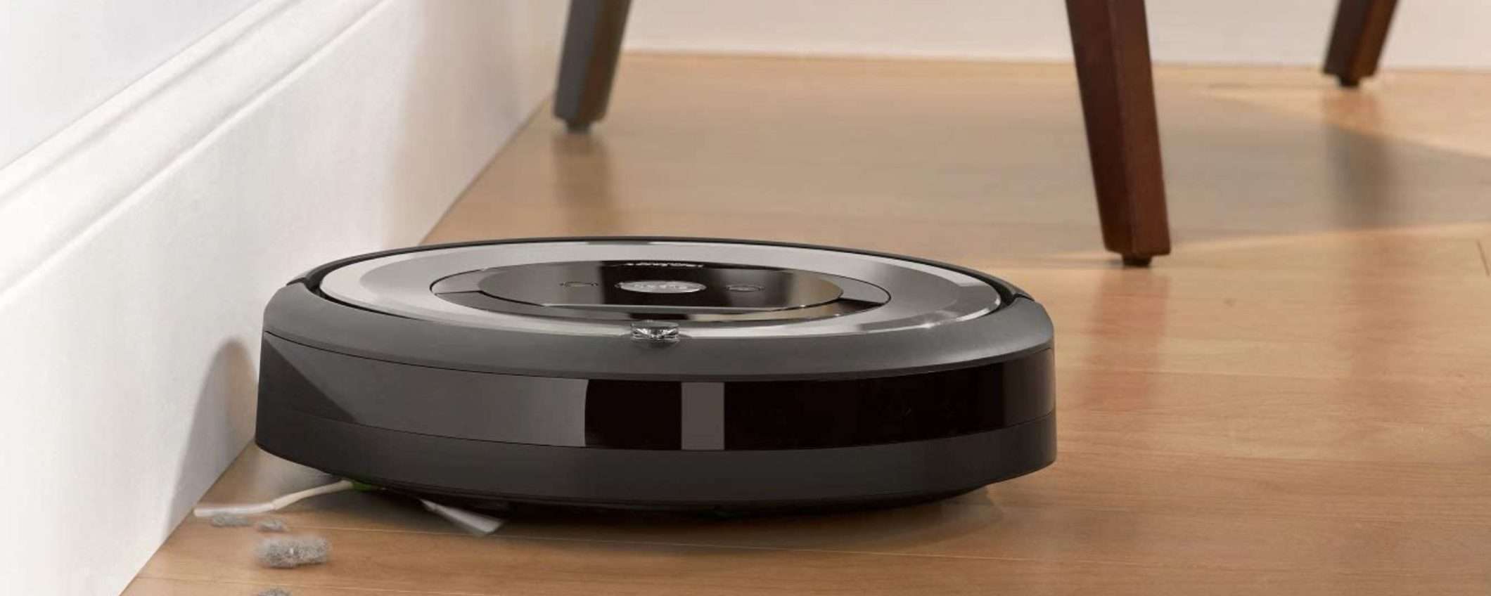 Roomba e5154: casa SEMPRE PULITA con il robot aspirapolvere (-33%)