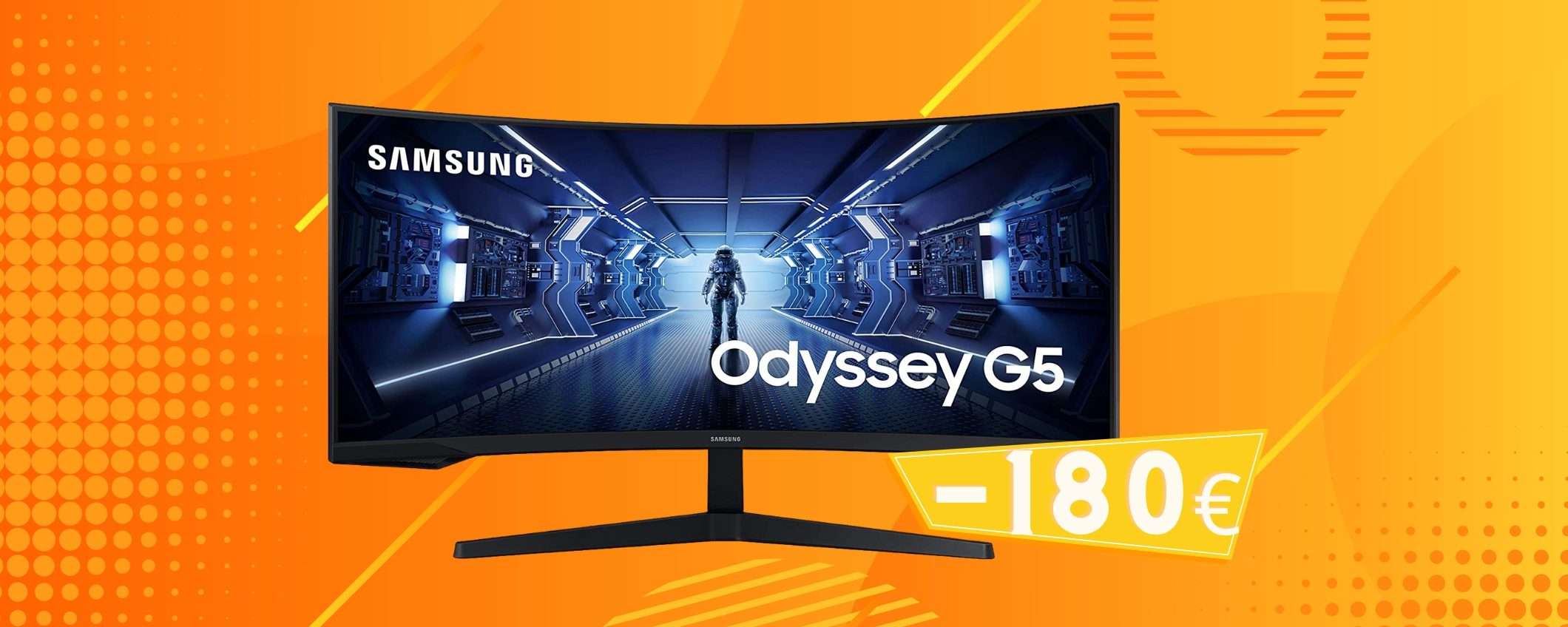 Samsung Odyssey G5: il RE dei monitor gaming a prezzo da BRIVIDI