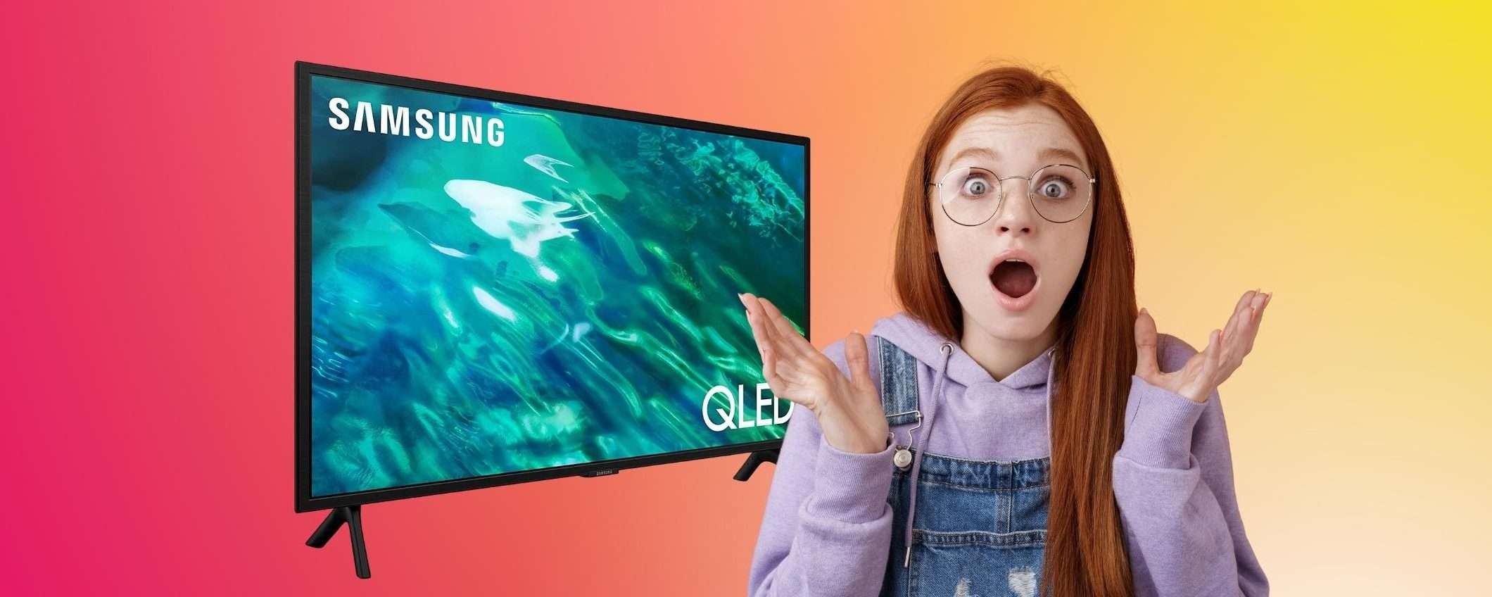 Samsung: smart TV QLED da 32