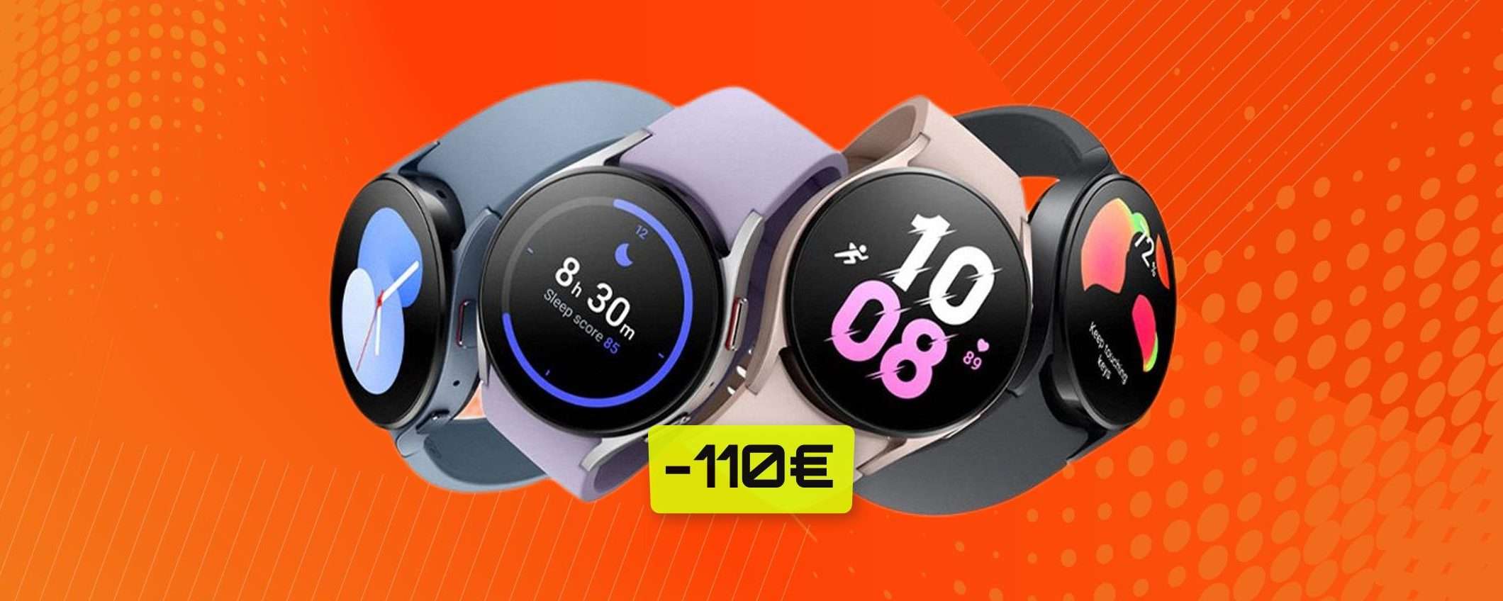 Samsung Galaxy Watch 5: eccellenza da polso in super SCONTO (-110€)