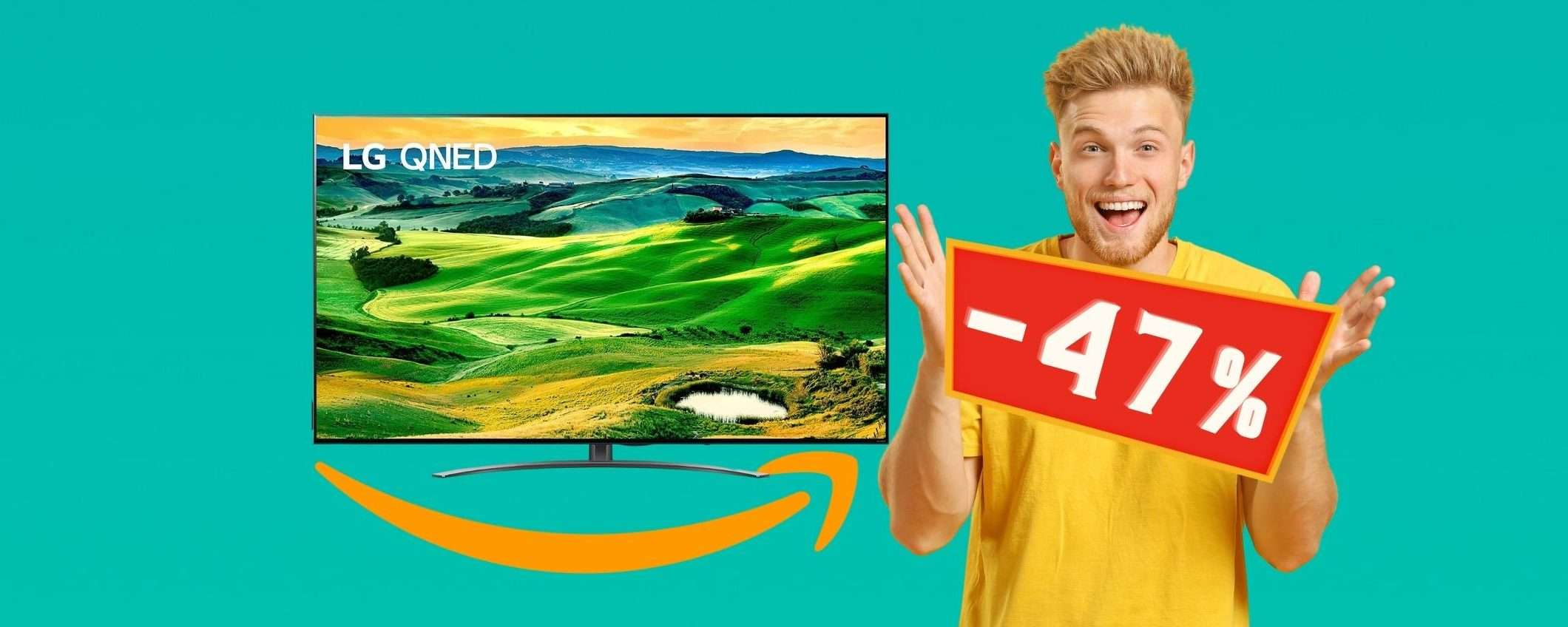 Smart TV LG da 50 pollici a un prezzo da CAPOGIRO (-450€)