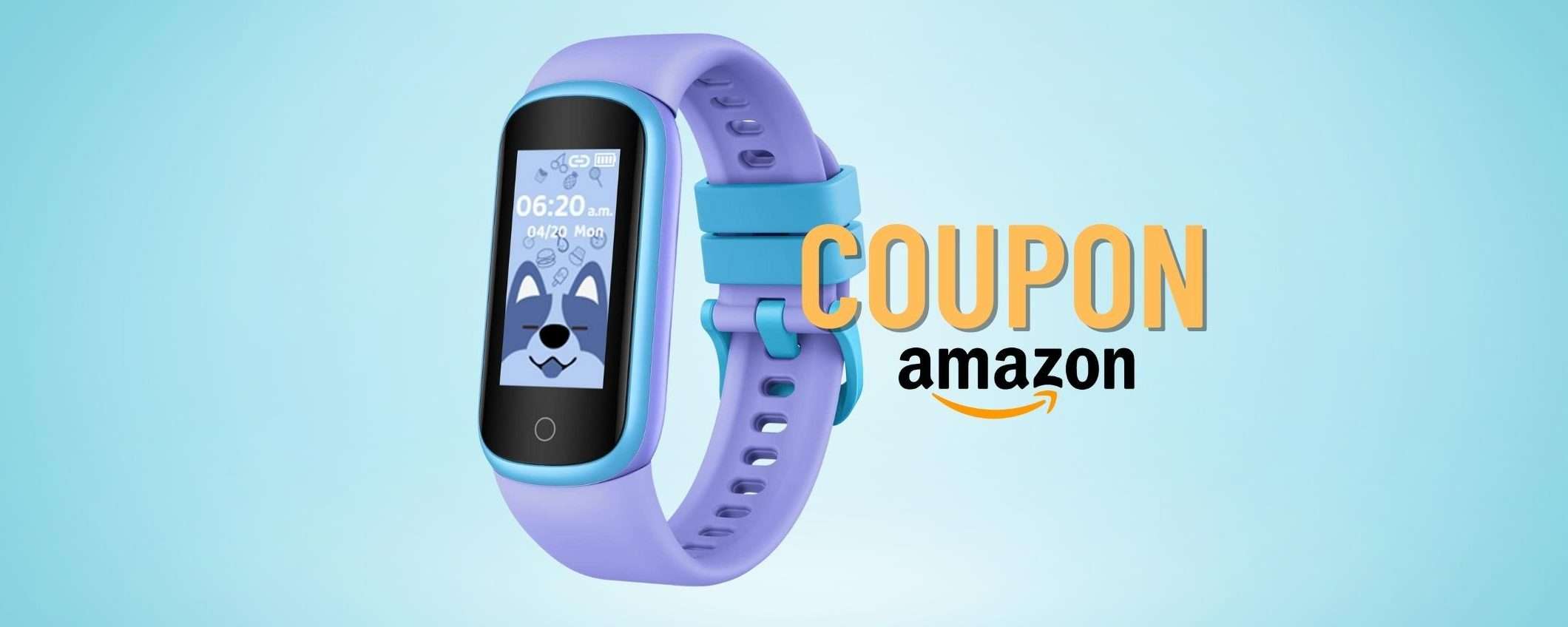 Bimbi tecnologici: con questo smartwatch li fai FELICI (coupon)