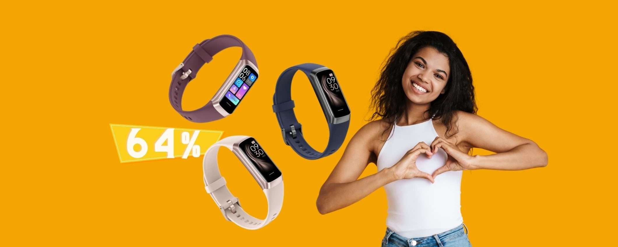 Smartwatch impermeabile fino a 5 ATM a soli 25€, PAZZESCO (-64%)