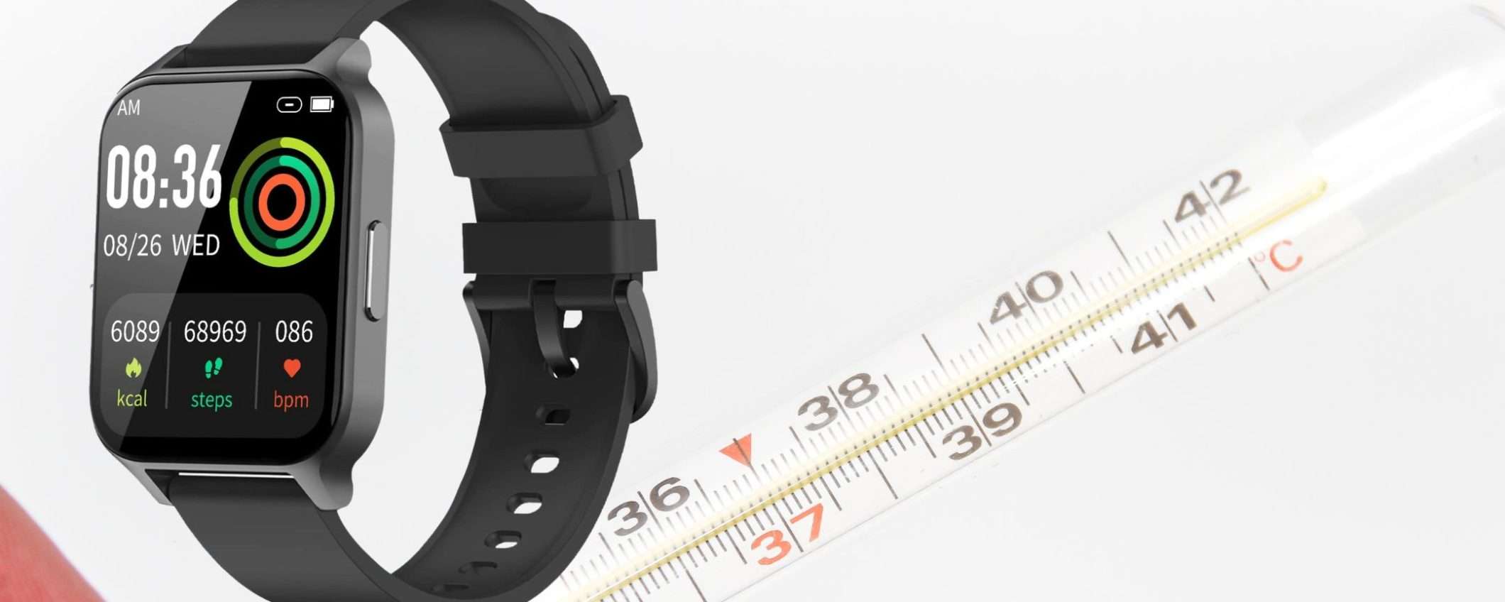 Uno smartwatch per la salute a 29€: misura anche la FEBBRE