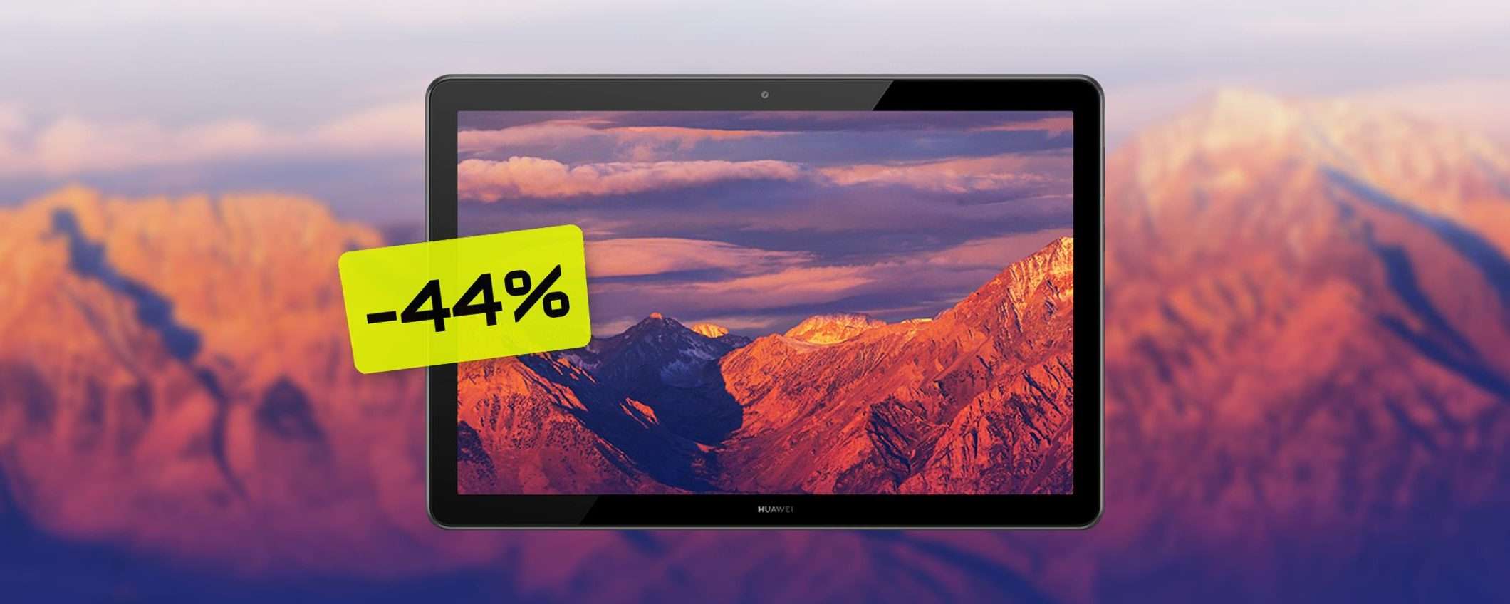 Tablet Huawei da non perdere: lo SCONTO di 100€ durerà solo 1 giorno