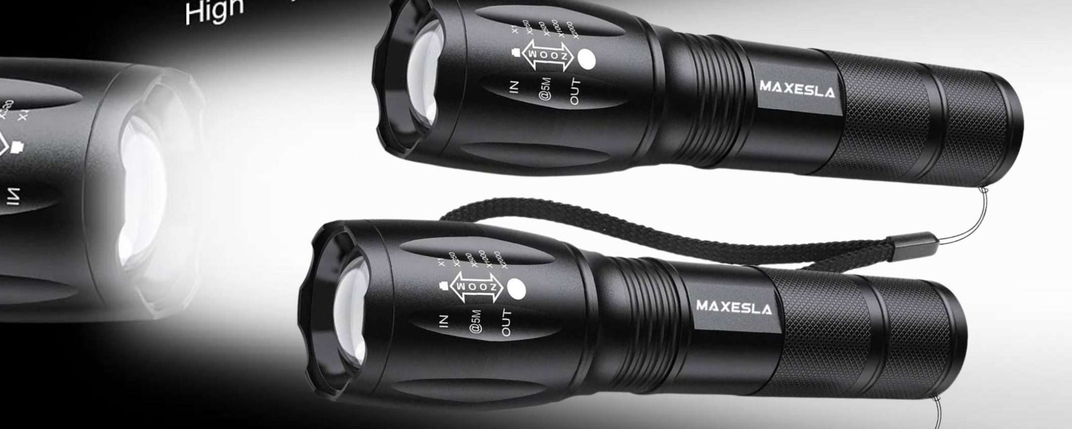 Eccellente torcia 2000 lumen a 6€: affare LUMINOSISSIMO su Amazon