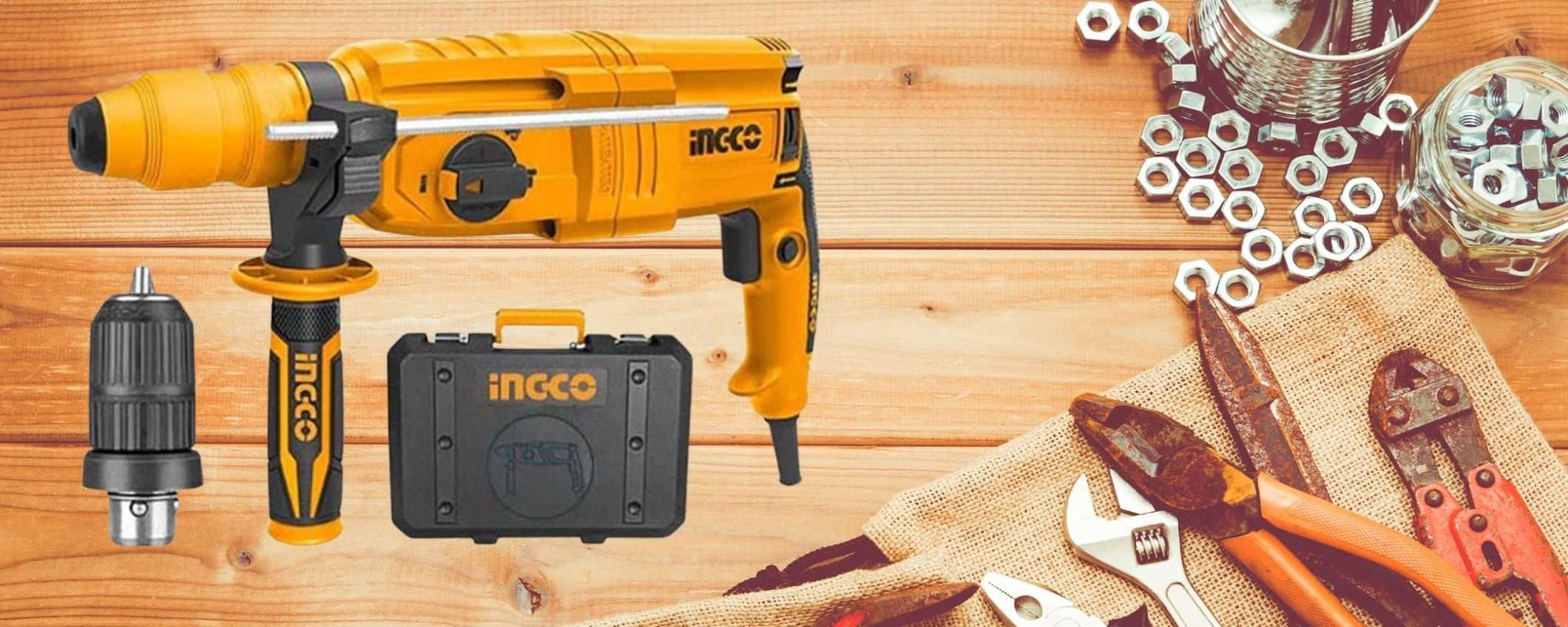 Trapano tassellatore POTENTISSIMO a 70€: come un Makita, ma a metà prezzo