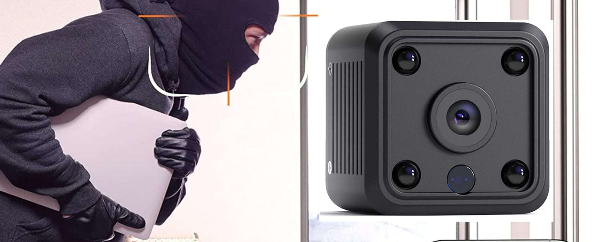 Videocamera FHD invisibile a 14€: la tua sicurezza a prezzo SHOCK