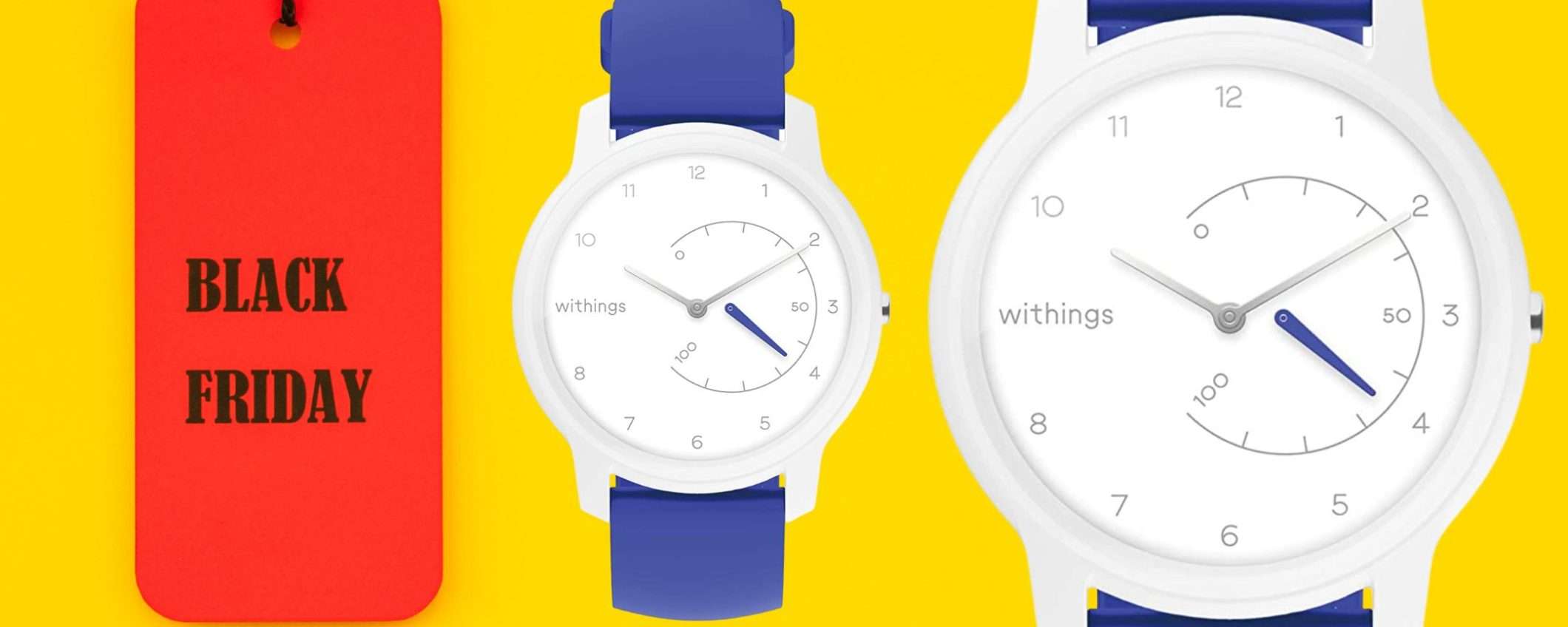 Withings Move: il celeberrimo smartwatch IBRIDO crolla a 49€ (Amazon)