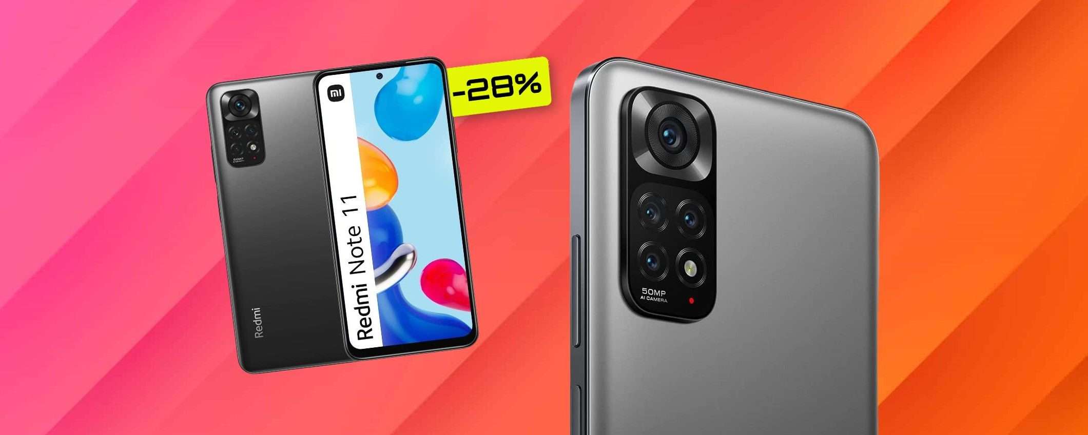 Xiaomi Redmi Note 11: foto a 50MP, display FHD, Alexa, tutto a 179€