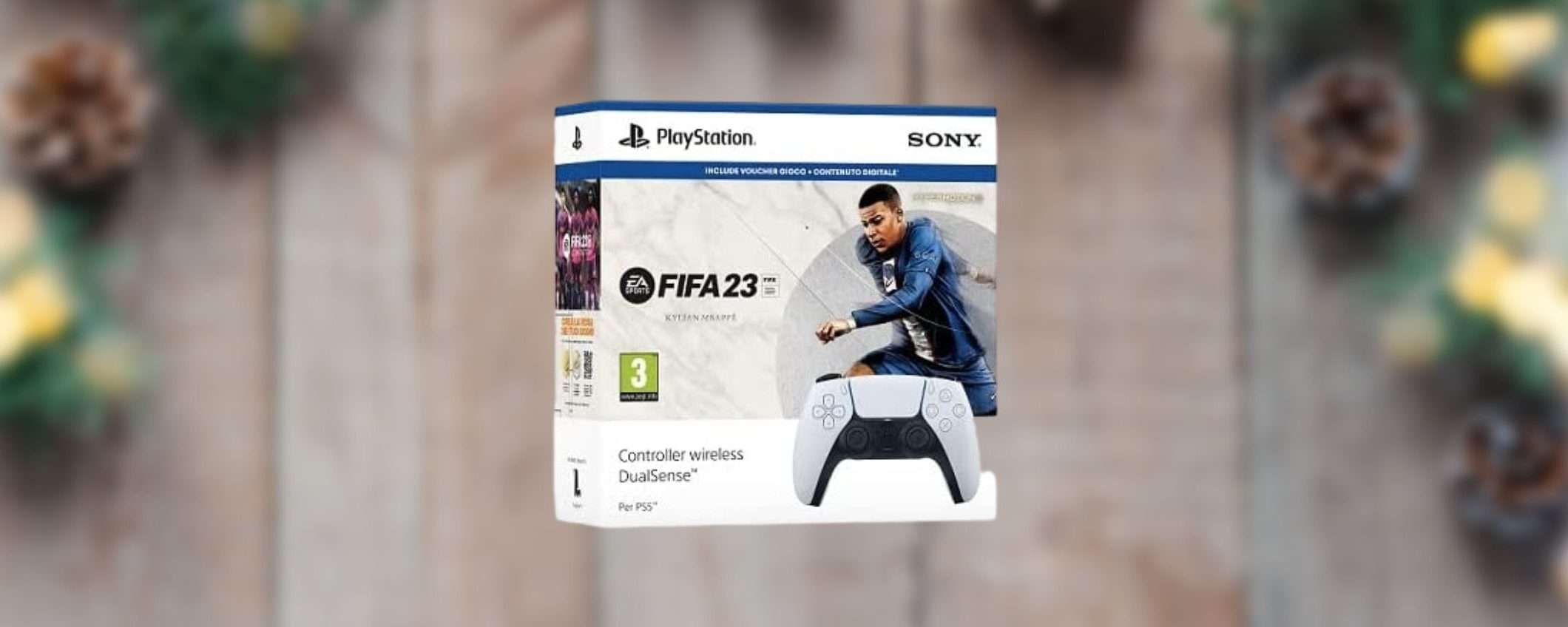 Il bundle DualSense e FIFA 23 torna su Amazon in offerta per Natale