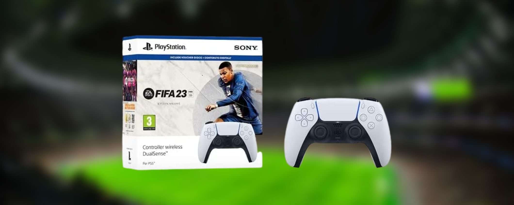 DualSense con FIFA 23 in offerta Amazon: uno dei due non lo paghi