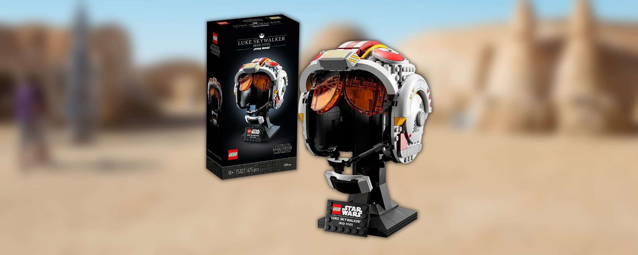 Set LEGO Il Casco di Skywalker: IL regalo di Natale in offerta (-30%)