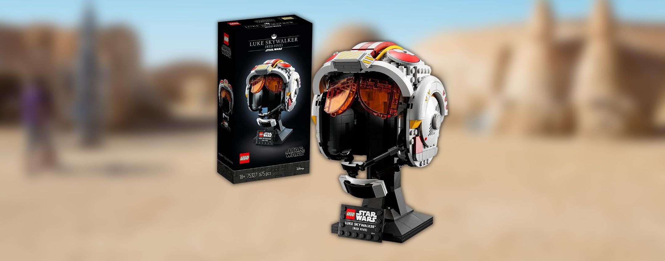 LEGO Star Wars Casco di Luke Skywalker (Red Five)