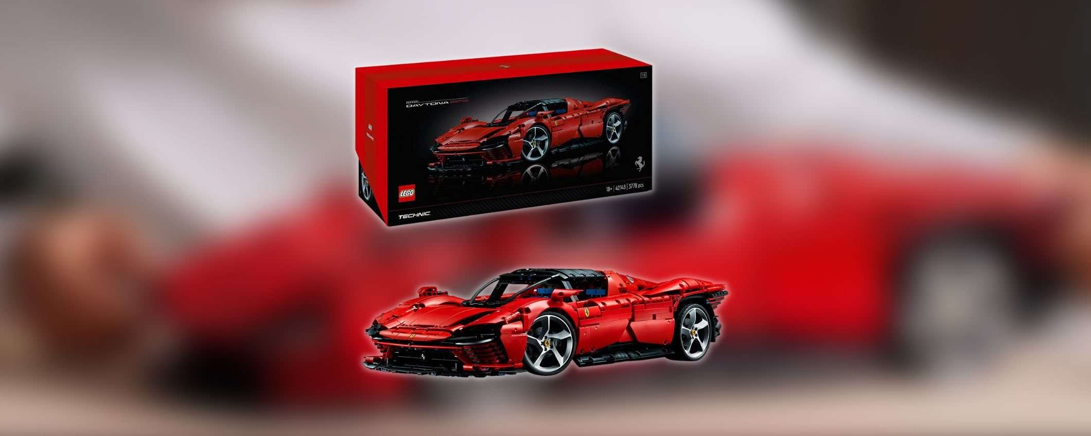 LEGO Technic Ferrari Daytona: un pezzo unico e uno sconto di 106 euro