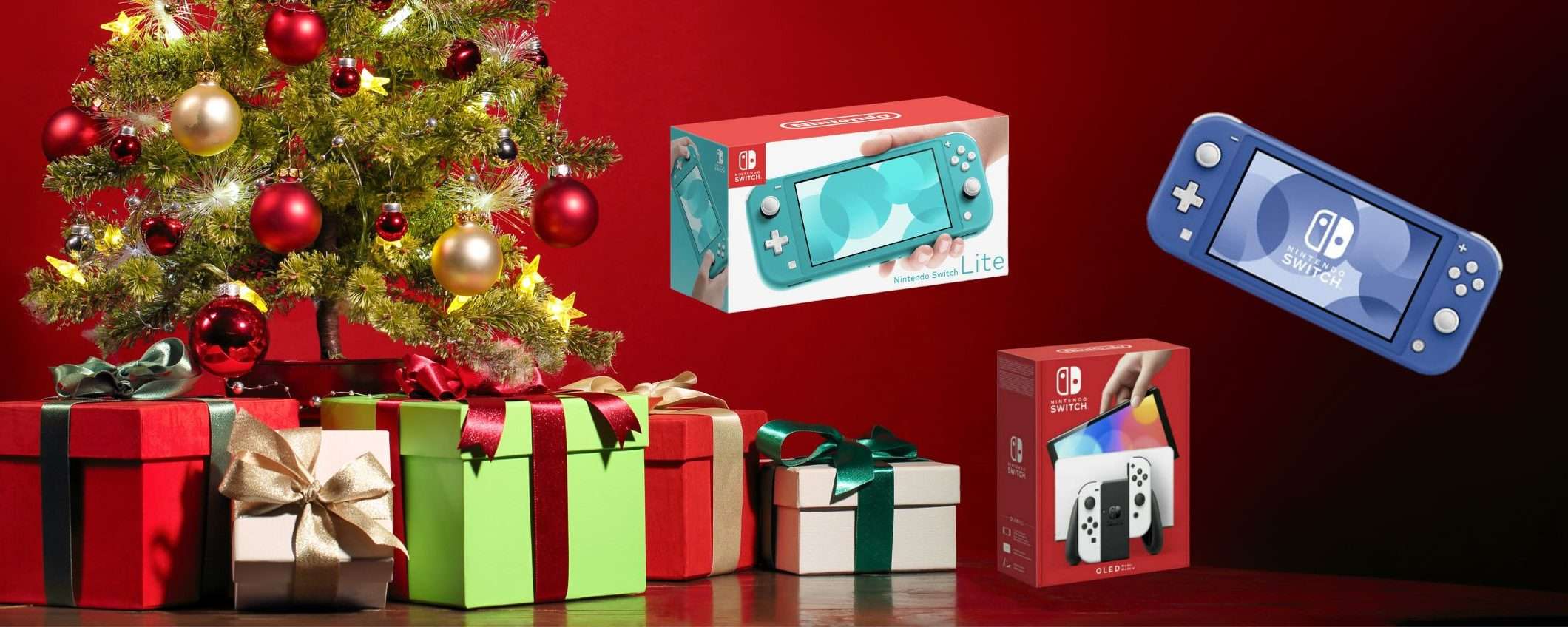 Nintendo Switch in offerta e consegna immediata: è il regalo di Natale 2022