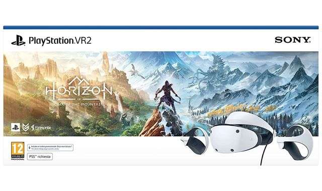 PS VR2 con Horizon Call of The Mountain