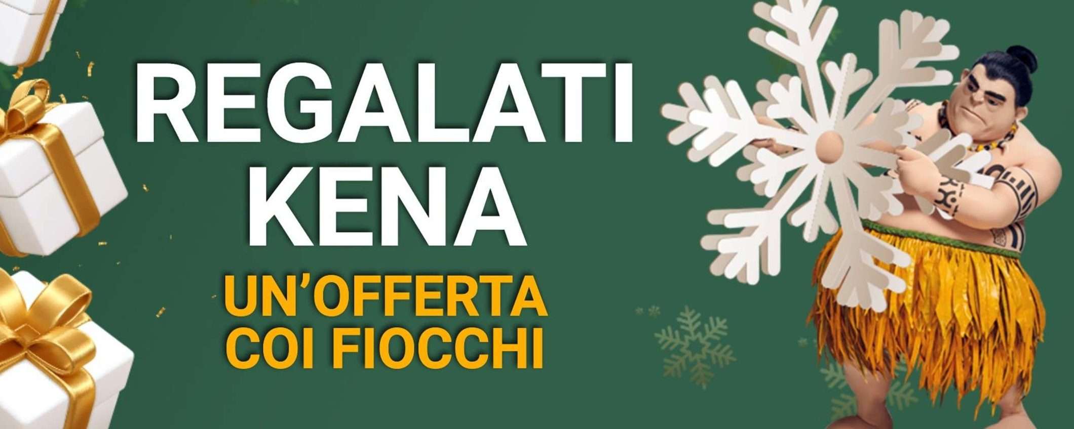 A Natale REGALATI KENA: fino a 230 GIGA a partire da 6,99€