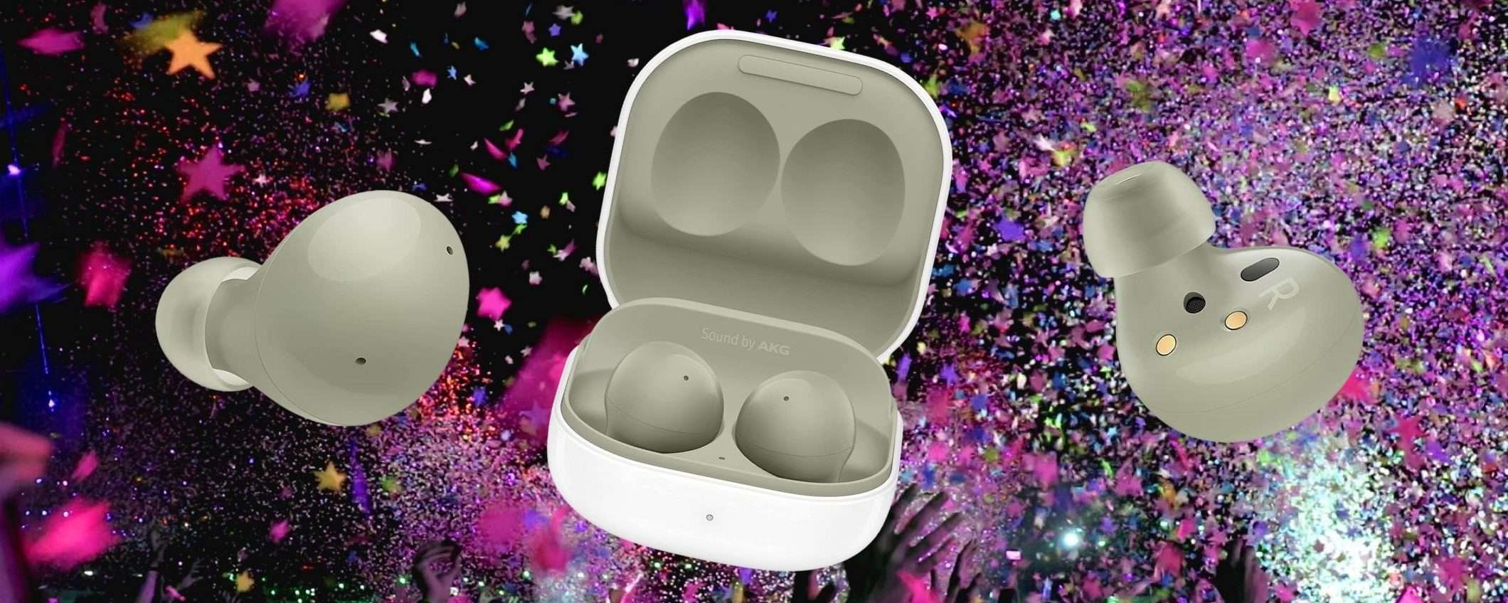 40% di sconto sulle Samsung Galaxy Buds2, non ne approfitti?