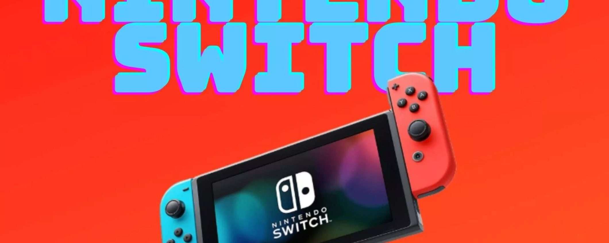 Nintendo Switch: REGALATE il divertimento, su Amazon costa POCHISSIMO