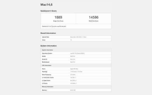 MacBook M2 Max