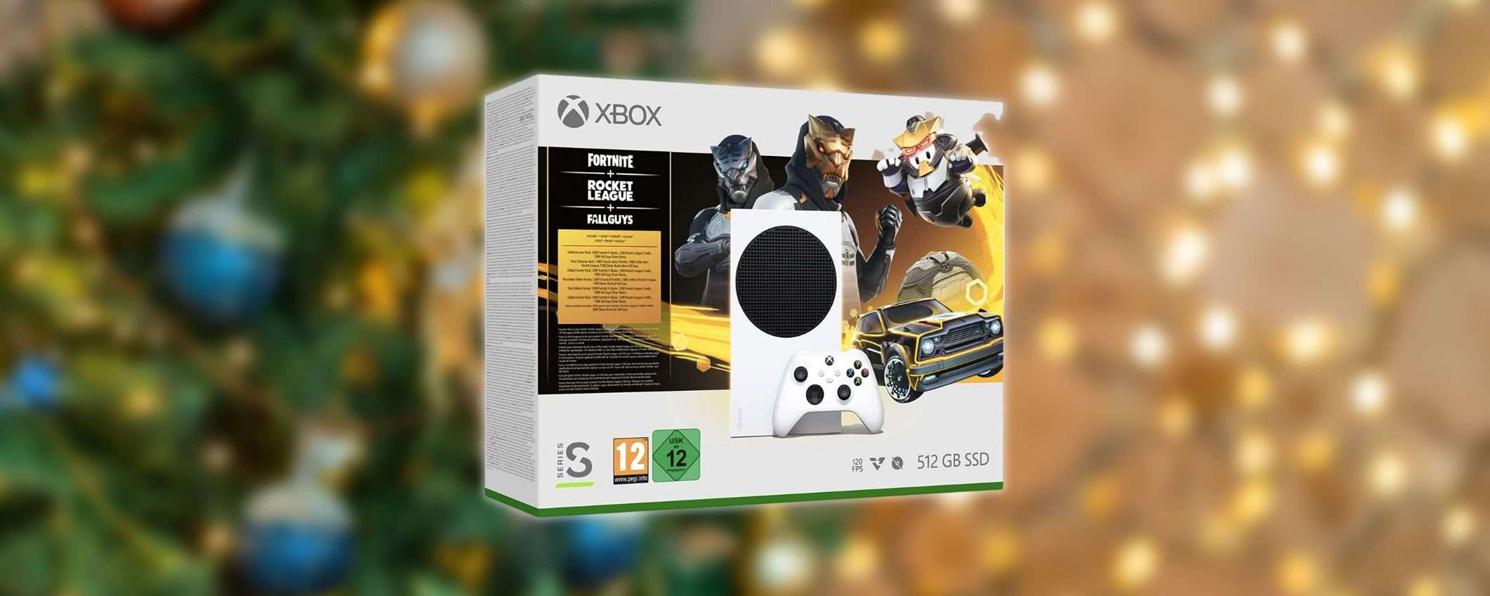 Xbox Series S: il bundle con Fortnite è il regalo di Natale perfetto