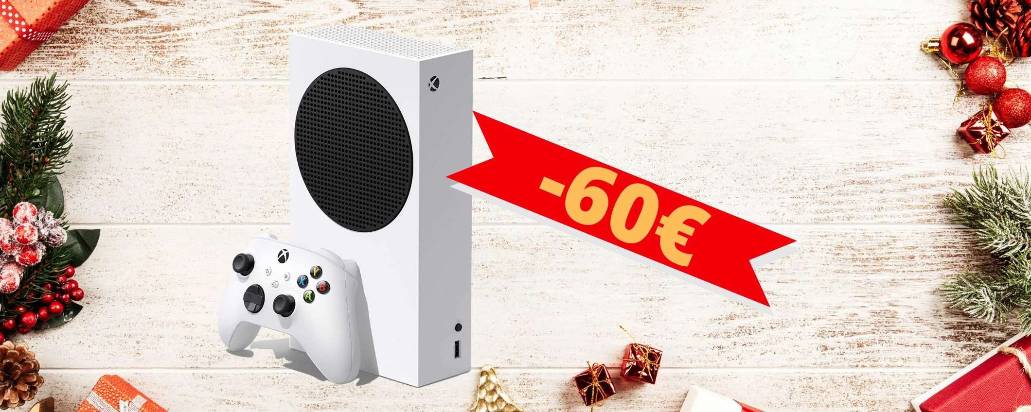 Xbox Series S: offerta follia per il Natale, sconto immediato di 60 euro