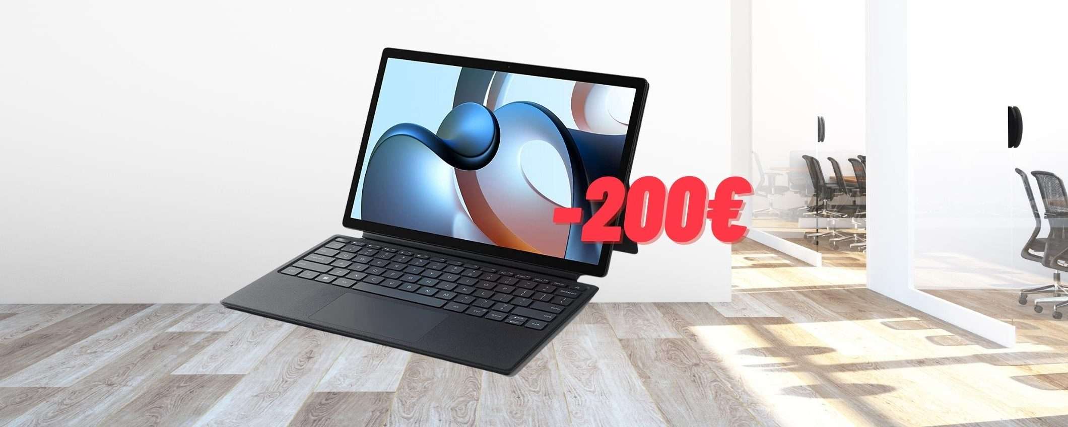 Di giorno laptop, di notte Tablet: Xiaomi Book S, il 2in1 WOW (-180€)