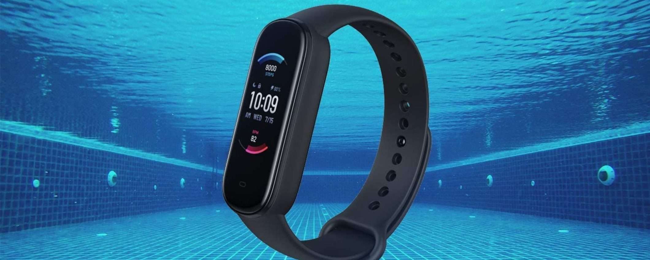 Amazfit Band 5 si SVENDE su Amazon: c'è un coupon ESCLUSIVO del 15%