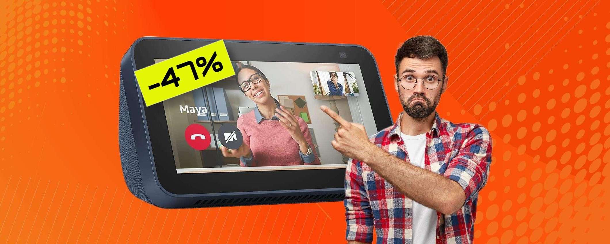 Echo Show 5 può essere tuo a soli 44€: sconto IMMENSO su Amazon