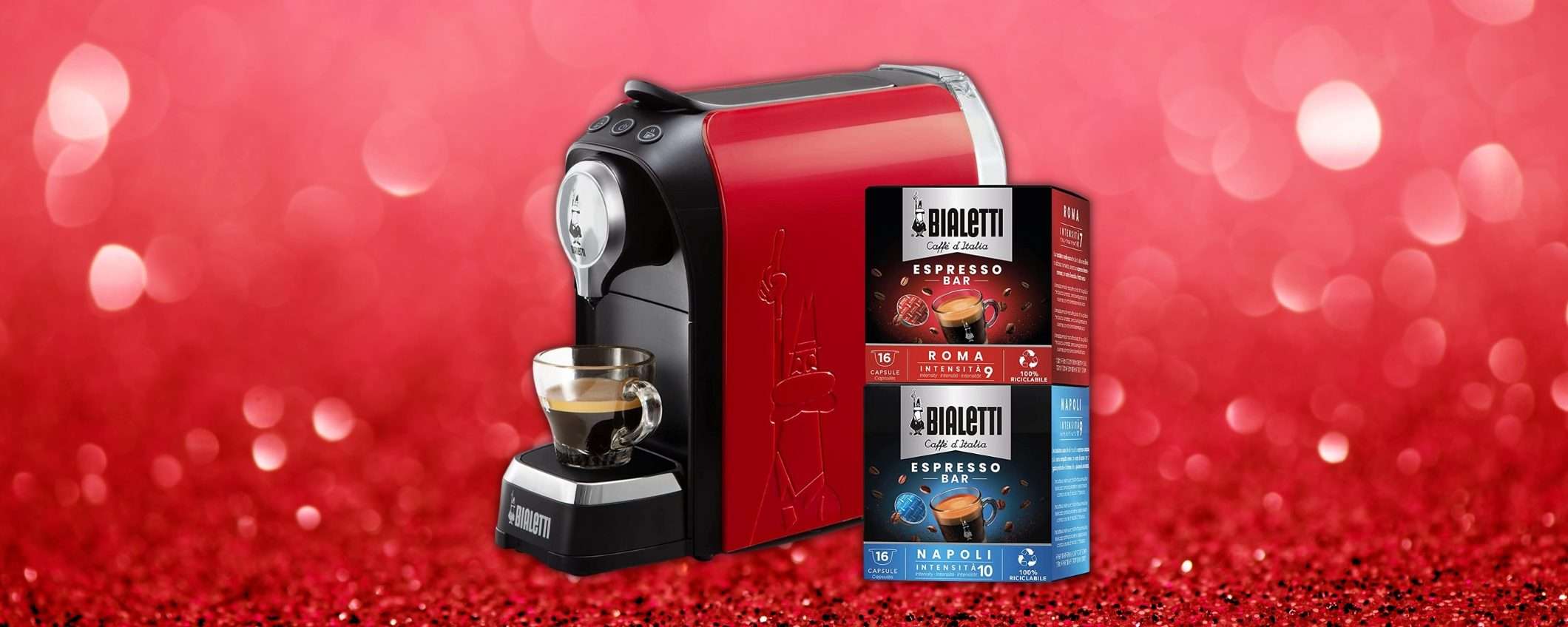 Questo Natale è Bialetti a farti il REGALO: macchinetta a soli 58€