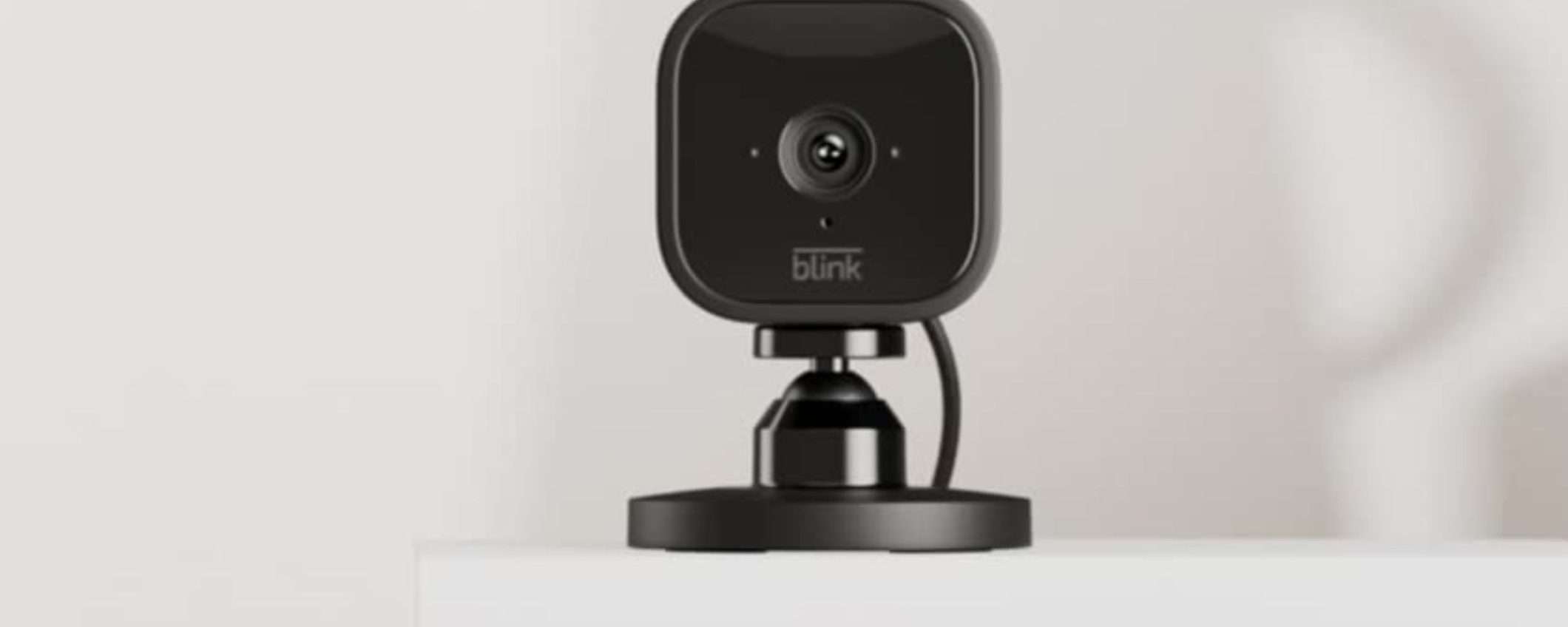 Blink Mini: casa SEMPRE SICURA con la videocamera per interni (-43%)