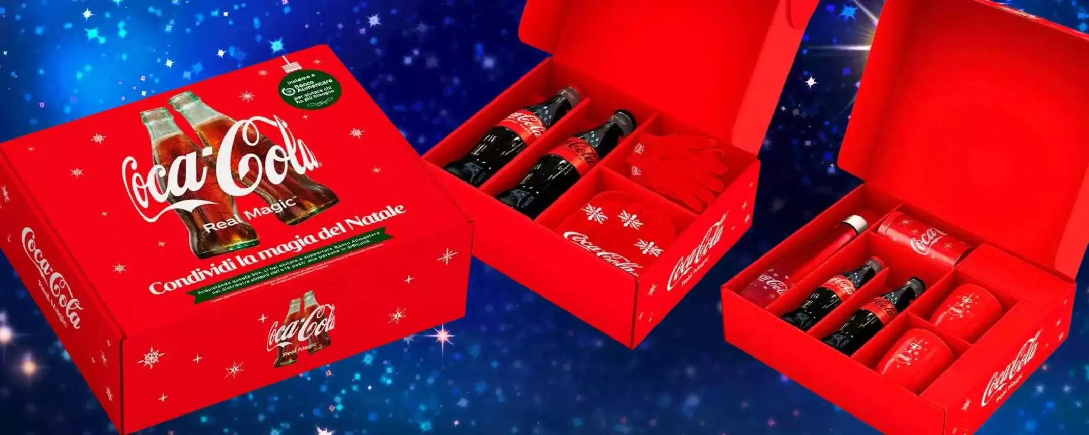 Box natalizie di Coca Cola in edizione LIMITATA: meraviglia a partire da 11€