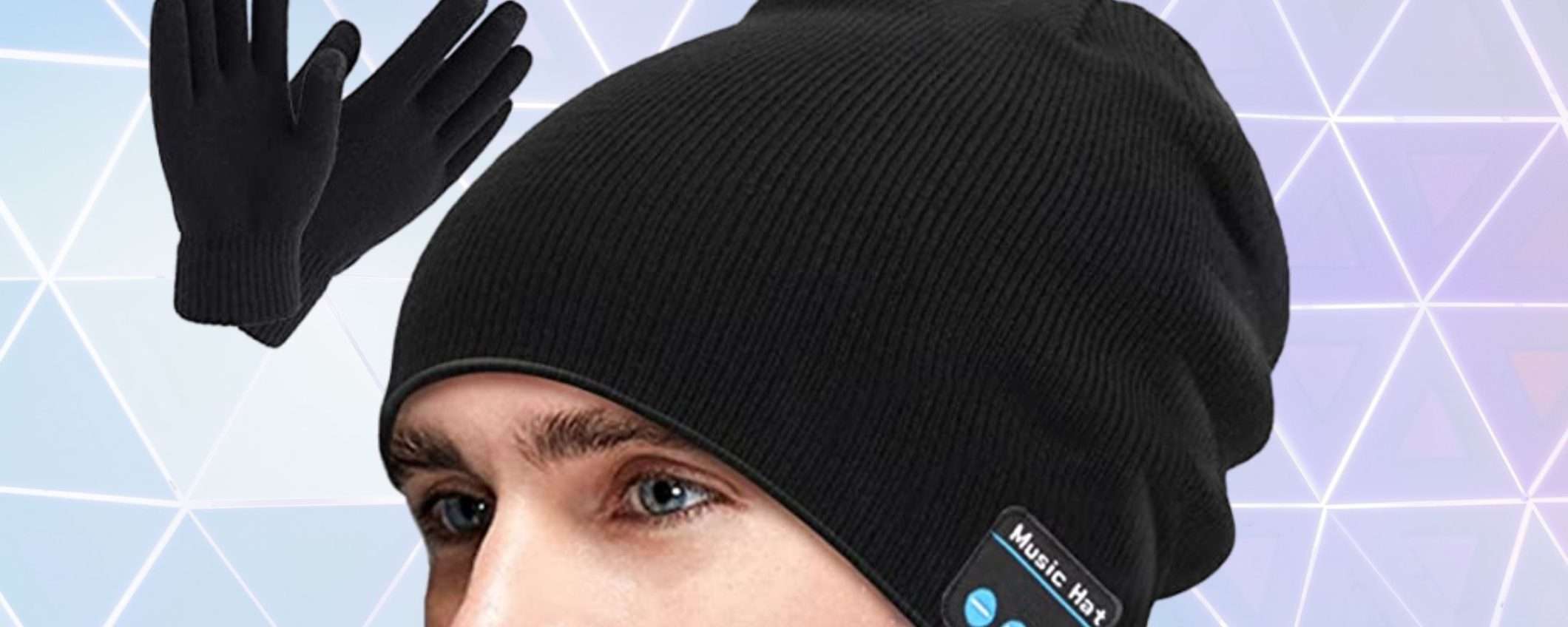 Bastano 10€ per il cappello Bluetooth SMART (guanti caldissimi in omaggio)