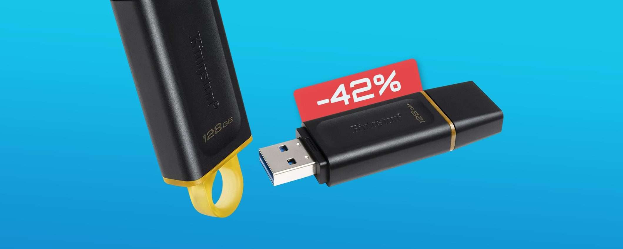 Chiavetta USB 128GB: la MIGLIORE che puoi acquistare con soli 10€