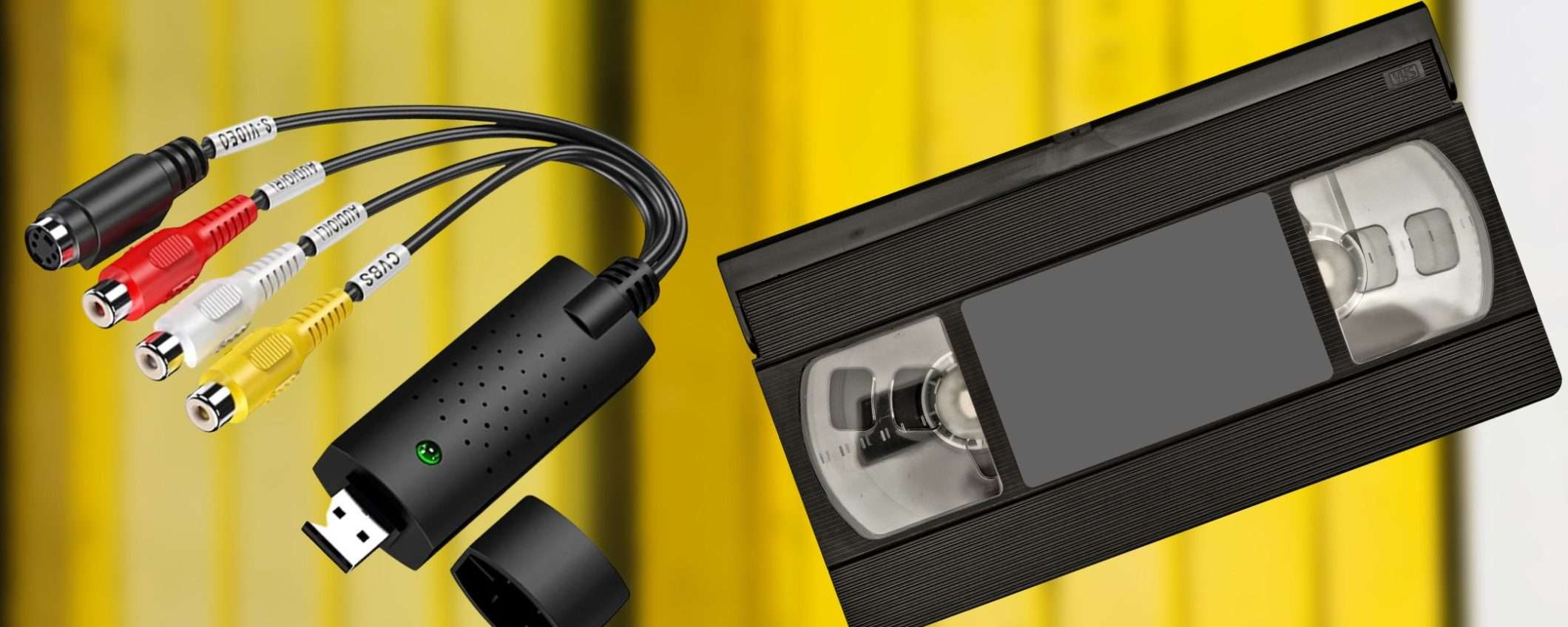 Salva le tue videocassette: rendile ETERNE con questo gadget da 5€