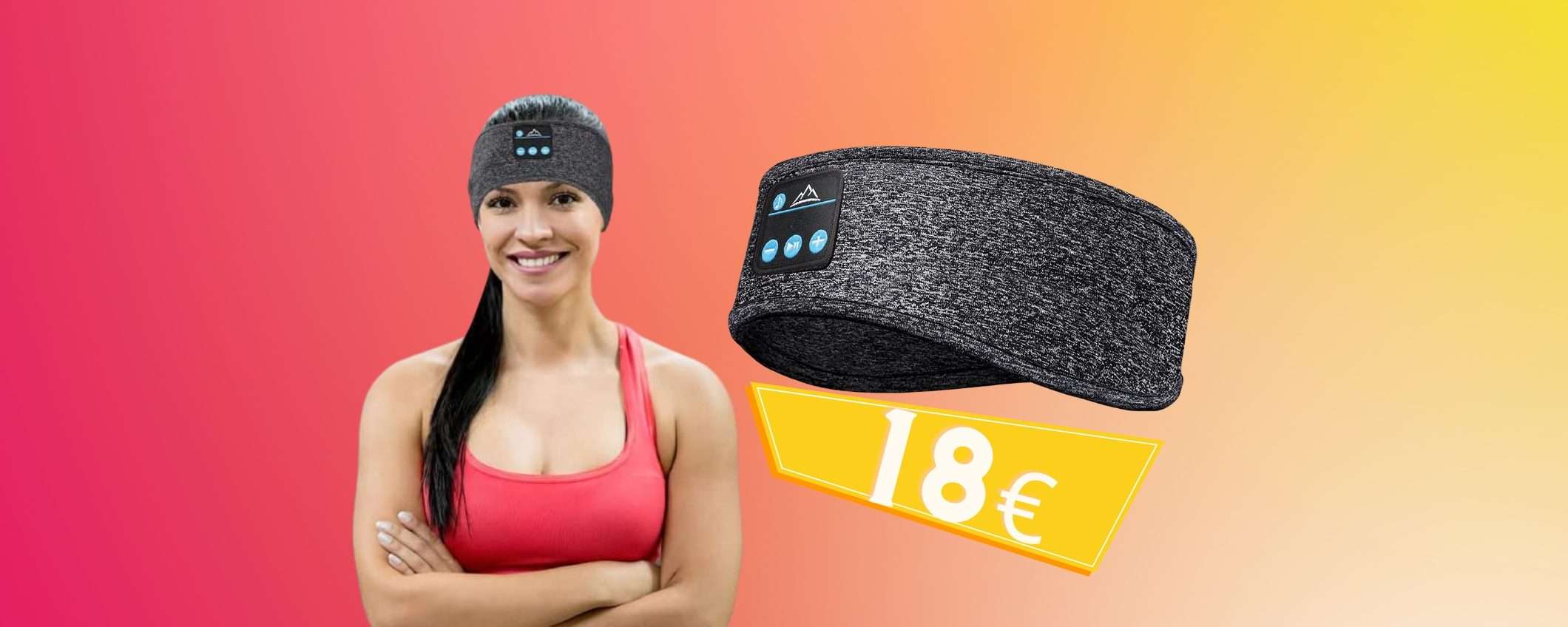 Fascia Bluetooth 3 in 1: con 18€ ci fai di tutto (Amazon)