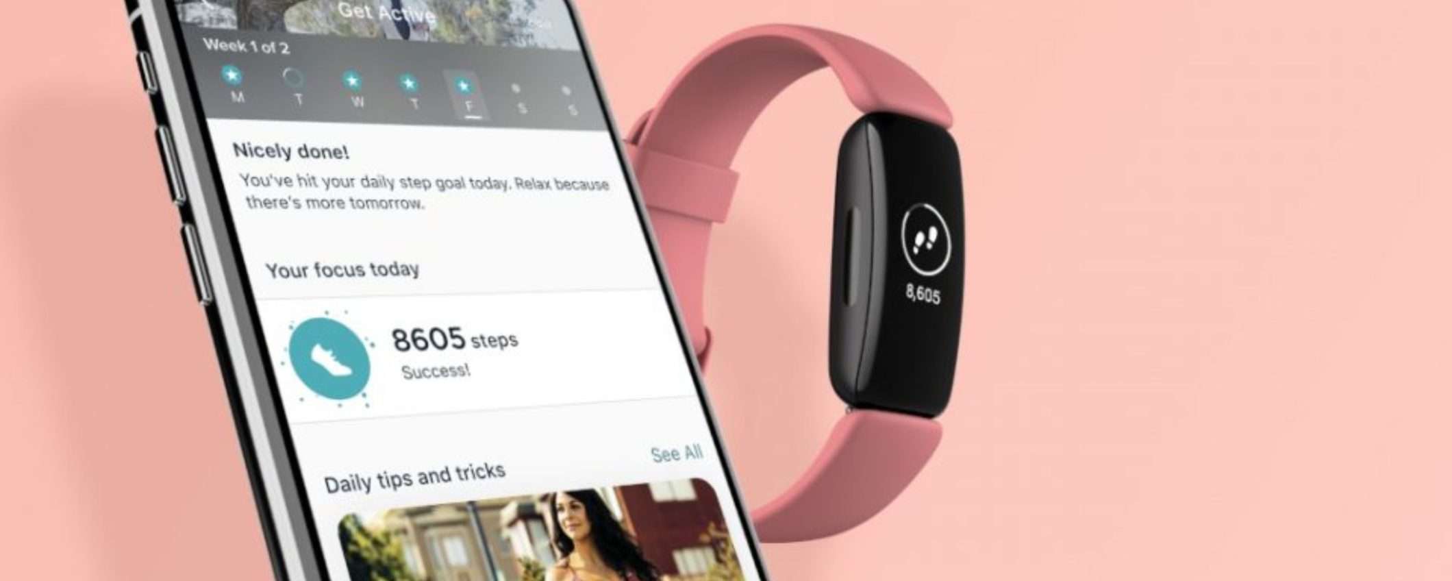 Fitbit Inspire 2: una BOMBA di smartband a prezzo MICRO (-45% Amazon)