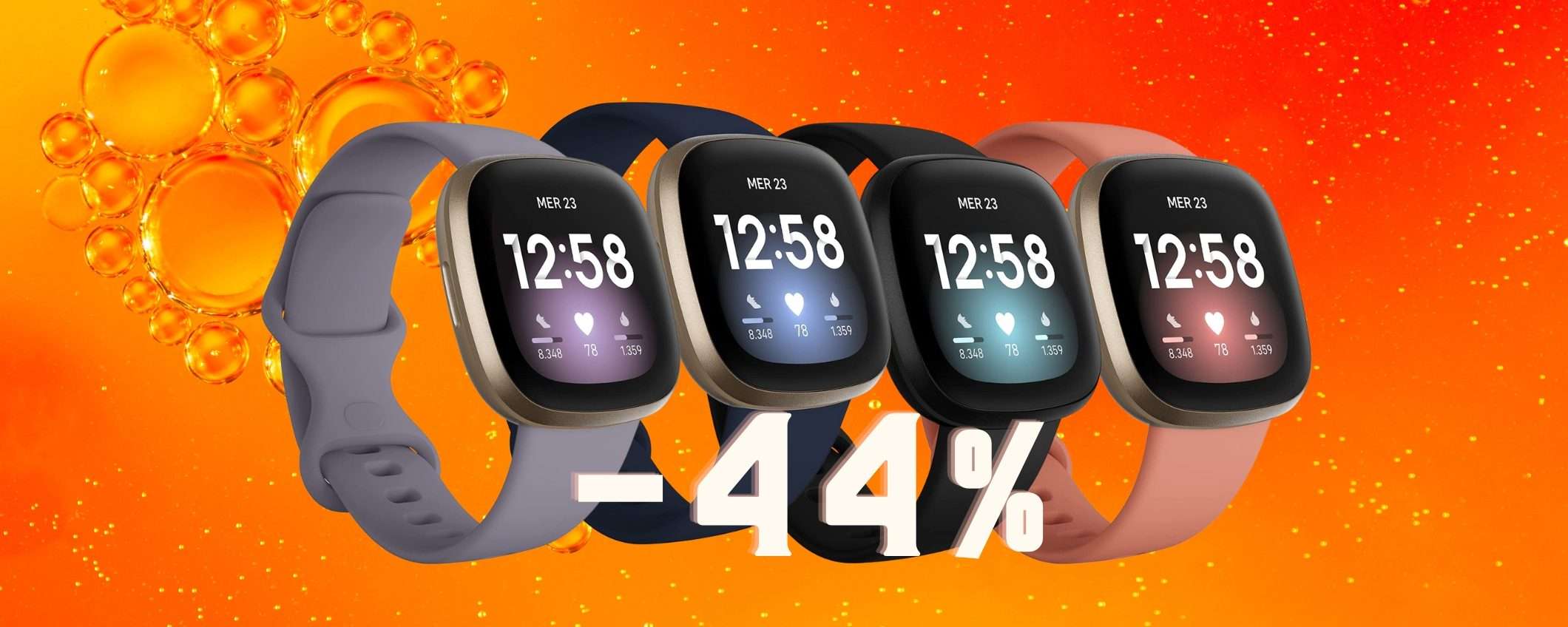 Fitbit Versa 3 al prezzo più BASSO di SEMPRE (-44%)