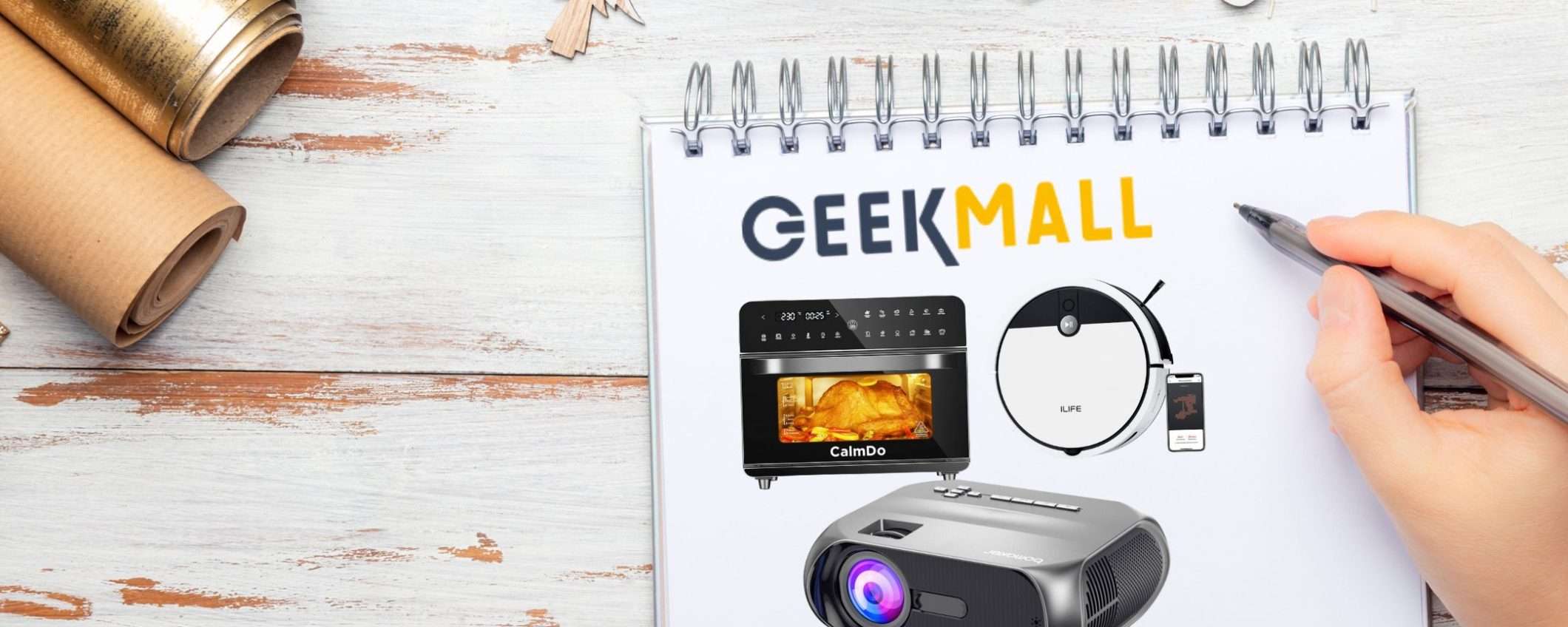 Da GeekMall il Natale arriva prima: sconti PAZZESCHI fino al 67%