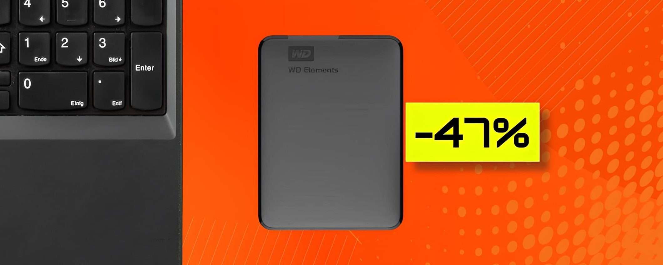 Hard disk esterno 2TB: il MIGLIORE ad un prezzo di appena 63€