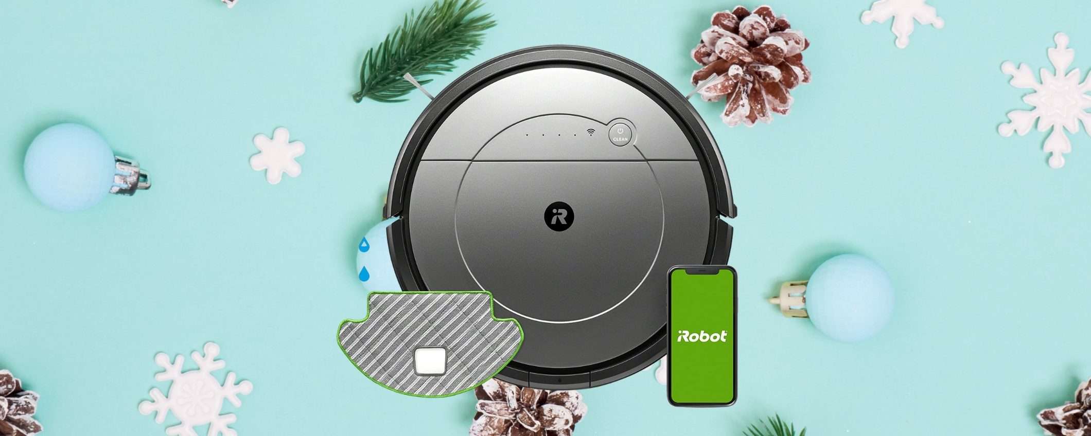 Amazon FURBO, con 100€ di sconto iRobot Roomba Combo è l'affare