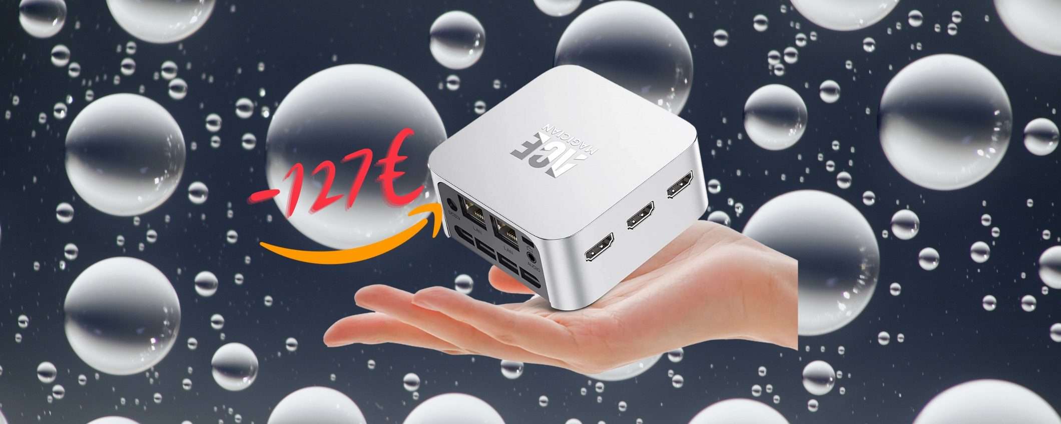 Mini PC con 8GB di RAM e SSD da 256GB a prezzo SHOCK (-128€)