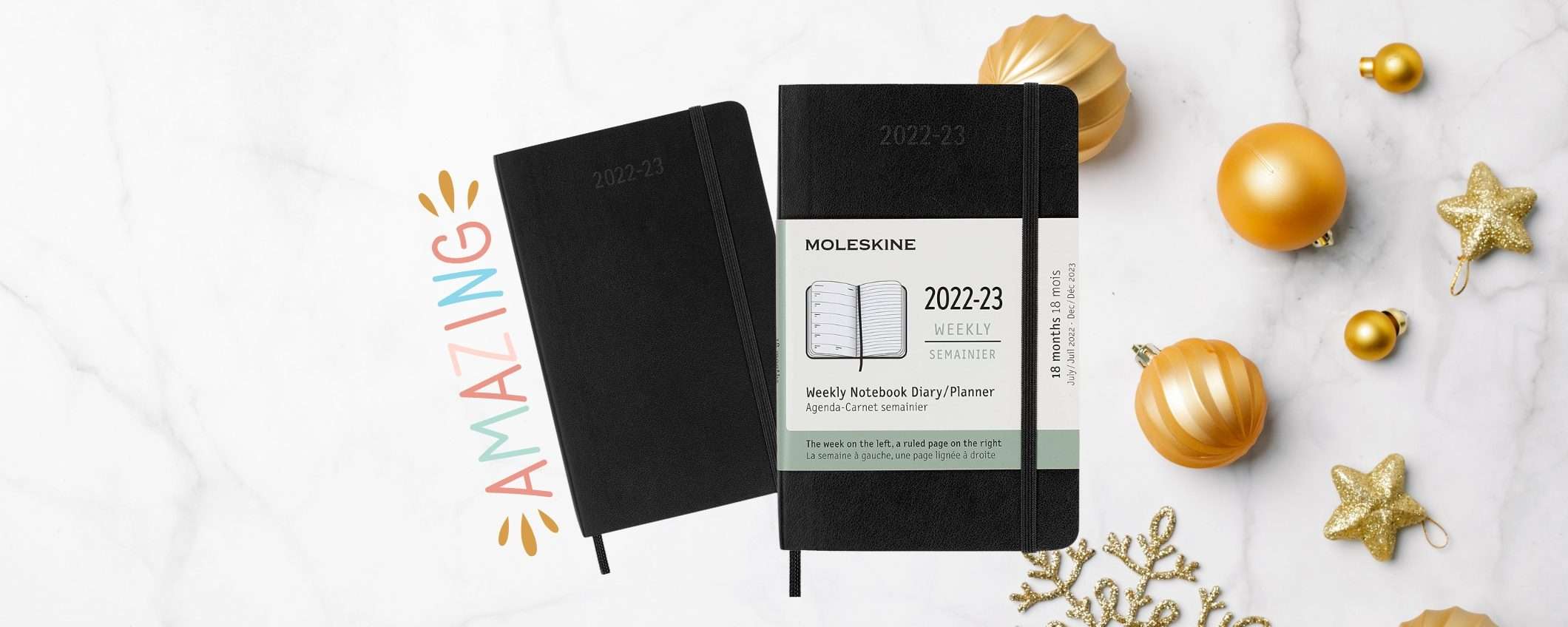 MOLESKINE fuori tutto: agenda 18 mesi a soli 9€ su Amazon