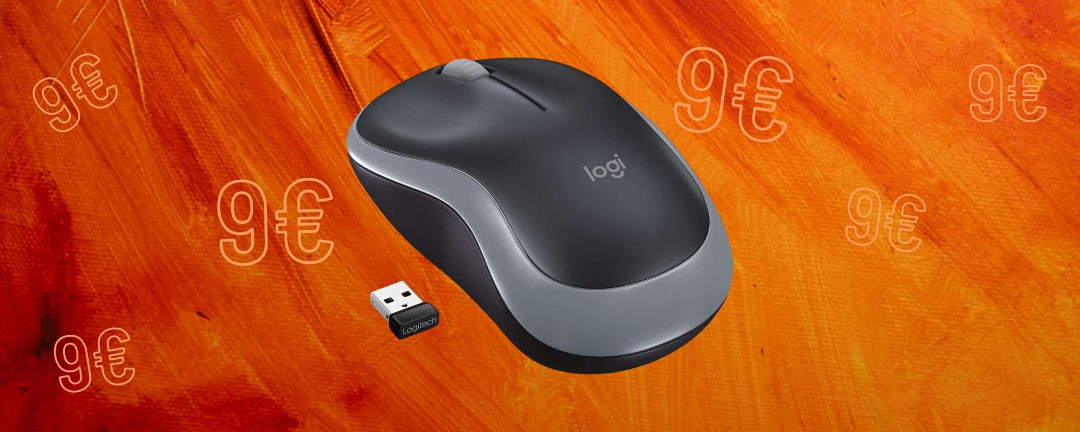 Mouse Logitech super WIRELESS, a 9€ non lo compri?