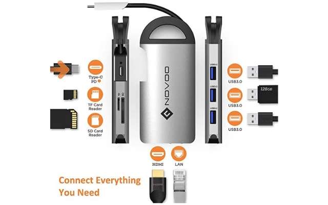 novoo-hub-usb-c-8-in-1